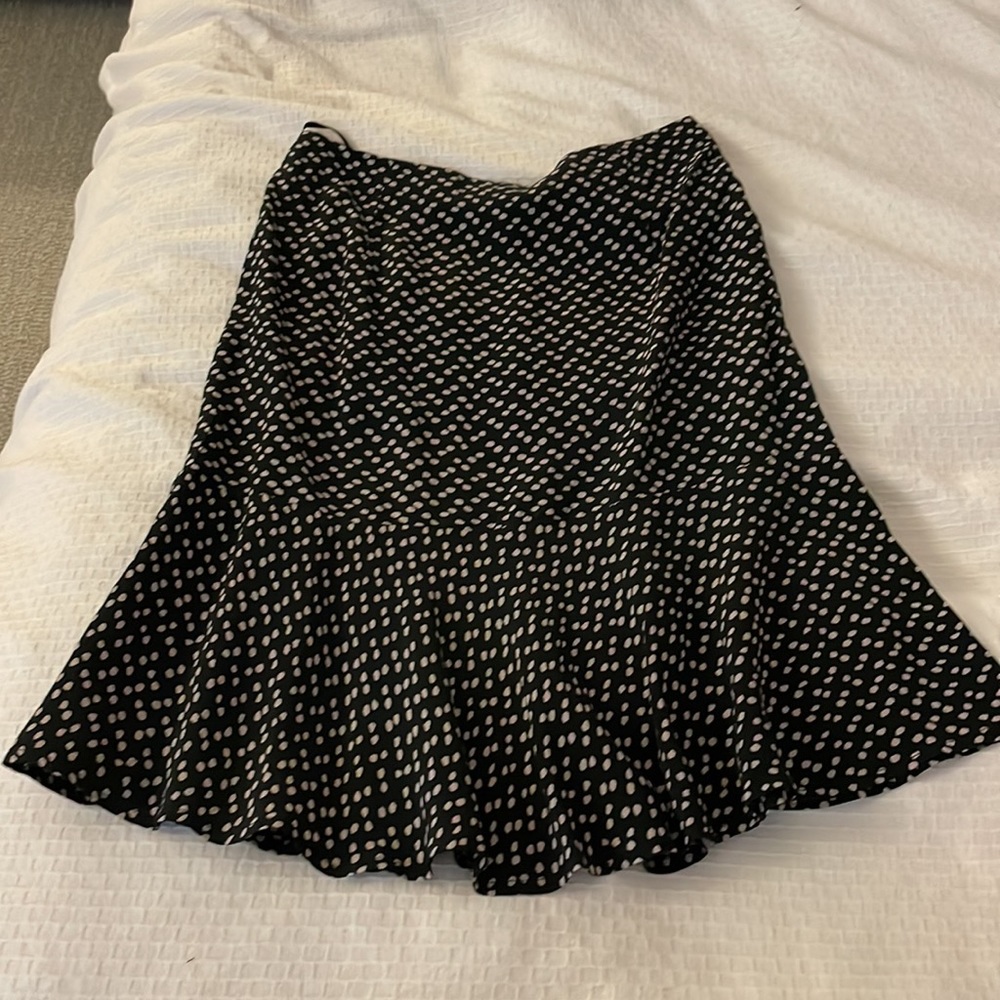 Ebony Eve silk skirt